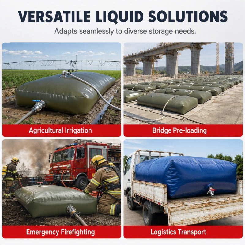 💧 50 % DE RÉDUCTION ! 🏗️ Réservoir d'eau pliable – PVC renforcé, repliable et grande capacité – de 100 à 500 litres pour les exploitations agricoles et le secteur du bâtiment 🚜