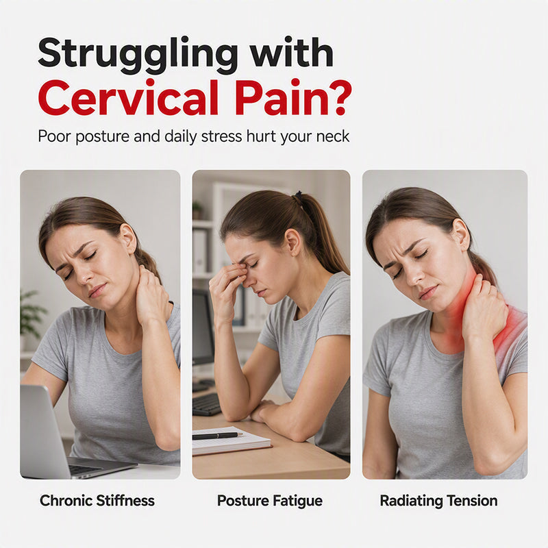 🧘 Harnais de traction cervicale – Réglable et confortable, pour des étirements et des moments de détente à la maison