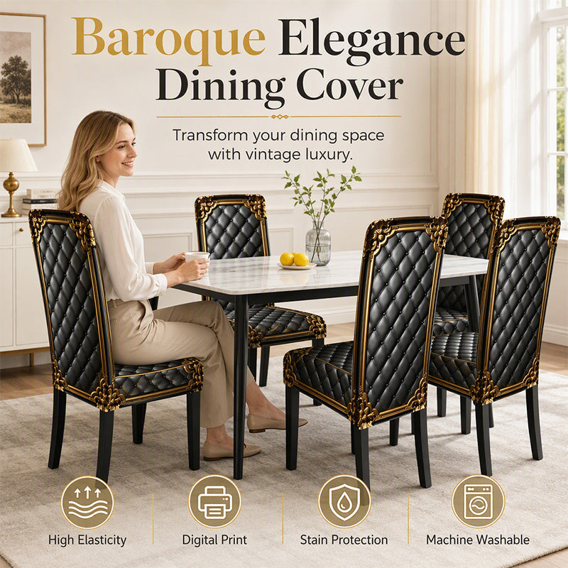 🪑🧼 Housse de chaise extensible – Lavable et ajustable, protège et relooke vos chaises en un clin d’œil, pour une salle à manger toujours impeccable 🏠✨