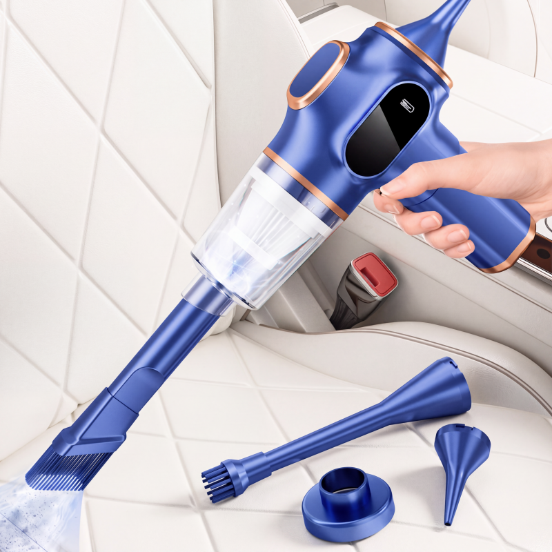 PROMO LIMITÉE 50% DE RÉDUCTION ! ✨ Aspirateur Sans Fil Haute Puissance 2‑en‑1 – Compact, Polyvalent, Pratique 🚗