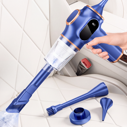 PROMO LIMITÉE 50% DE RÉDUCTION ! ✨ Aspirateur Sans Fil Haute Puissance 2‑en‑1 – Compact, Polyvalent, Pratique 🚗