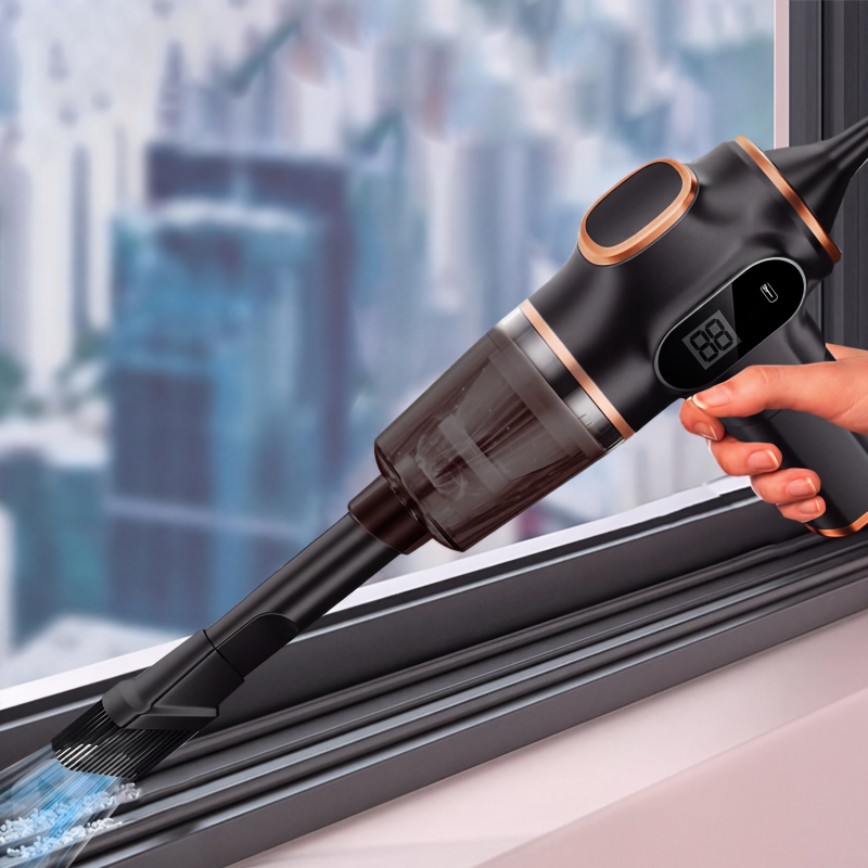 PROMO LIMITÉE 50% DE RÉDUCTION ! ✨ Aspirateur Sans Fil Haute Puissance 2‑en‑1 – Compact, Polyvalent, Pratique 🚗