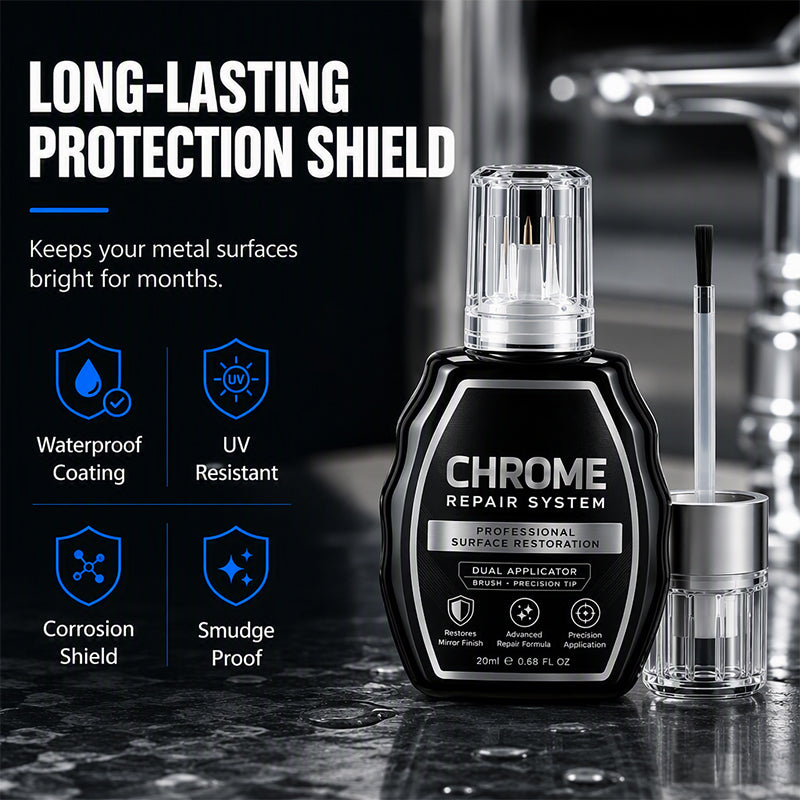 🖊️ ACHETEZ 1, OBTENEZ 1 GRATUIT! ✨ Stylo de réparation chromé – Restaure le métal & anti-corrosion ✨