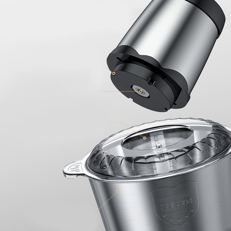 🥩 Hachoir à viande électrique de 300 W – Grande capacité (2 à 3 L) pour la viande, les légumes et la préparation des repas