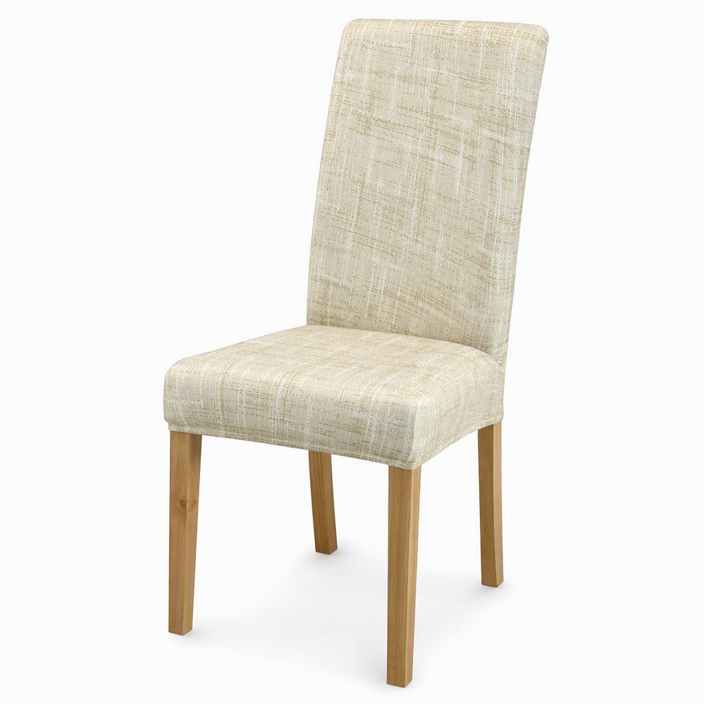 🪑 50 % DE RÉDUCTION ! 🍽️ Housse de chaise à motif gaufré – Ultra-élastique et relooking instantané ✨