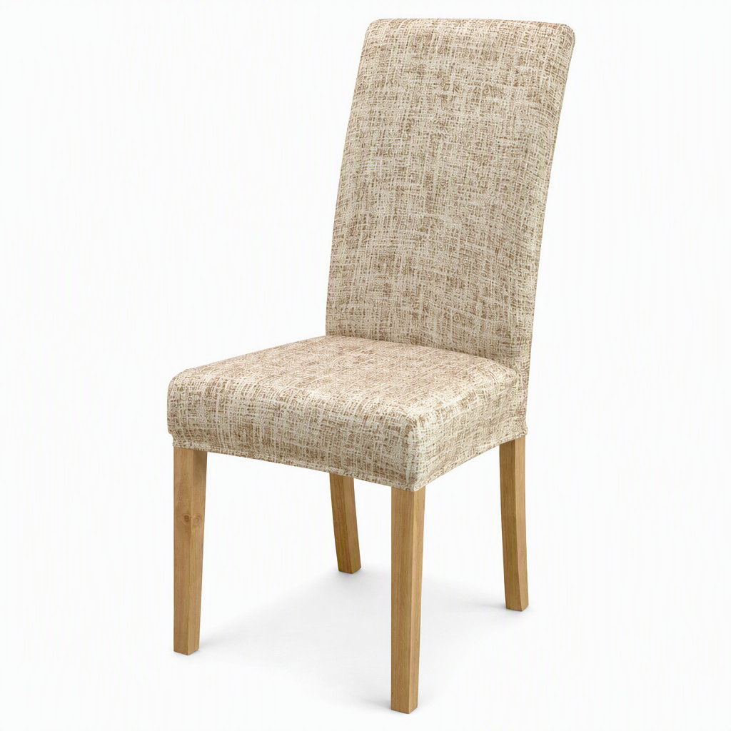 🪑 50 % DE RÉDUCTION ! 🍽️ Housse de chaise à motif gaufré – Ultra-élastique et relooking instantané ✨