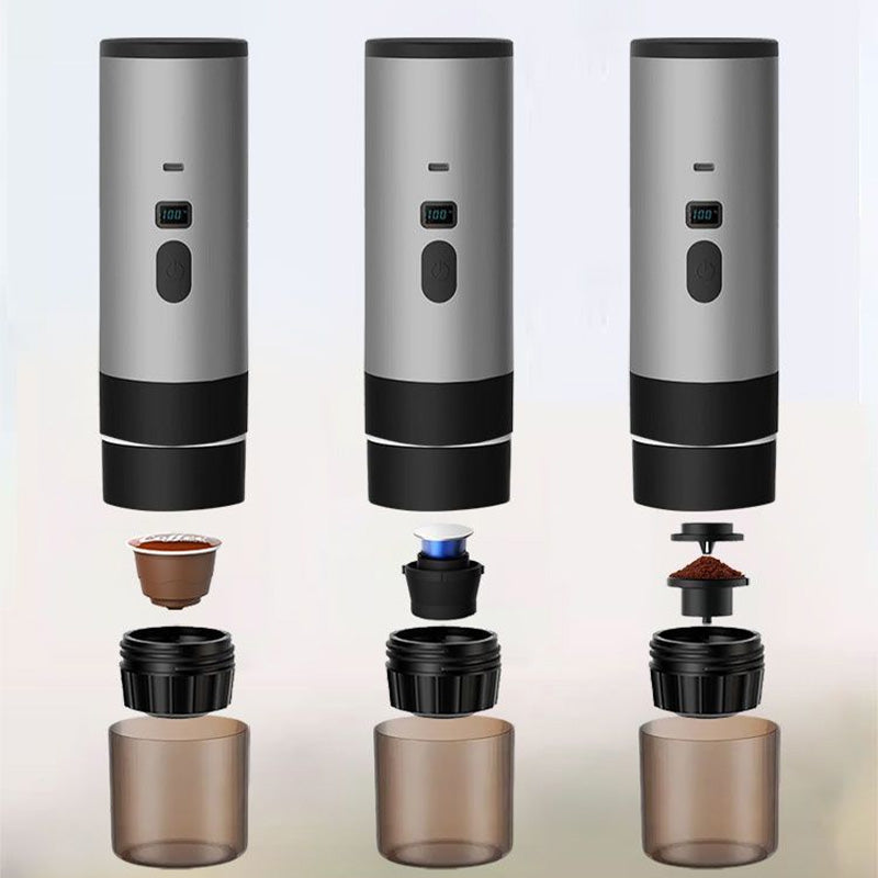 ☕ PROMO -50% ✨ Machine à Espresso Portable — Écran Numérique & Recharge USB-C ☕