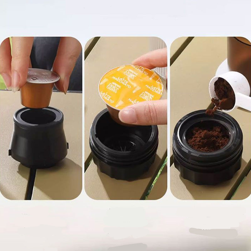 ☕ PROMO -50% ✨ Machine à Espresso Portable — Écran Numérique & Recharge USB-C ☕