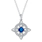 ☘️ Collier avec nœud celtique et pierre de naissance – Élégant et réglable, pour le quotidien comme pour les grandes occasions