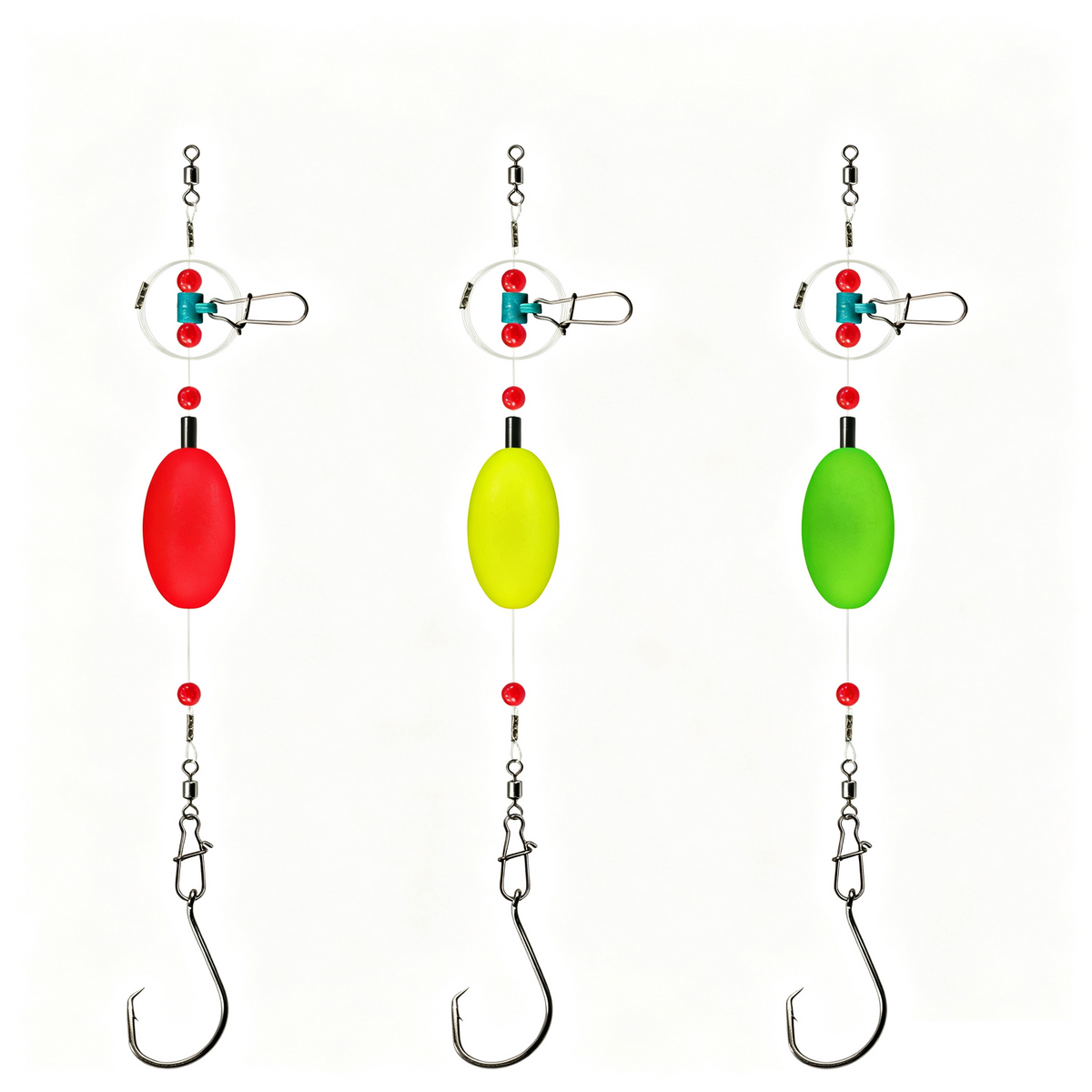 📢📢50 % DE RÉDUCTION !! ⏰ Kit de pêche 6 packs – Avec flotteurs, pour carrelet, bar & poissons ✨