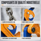 🛢️50 % DE RÉDUCTION✨Pince de levage robuste pour fûts d'huile – Élévateur pour chariots élévateurs et grues, destiné aux fûts en acier et en métal, pour un levage sûr et résistant💥