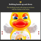 🦆 Canard interactif qui danse – Il chante, marche et clignote grâce à des lumières LED, pour les enfants à partir de 3 ans
