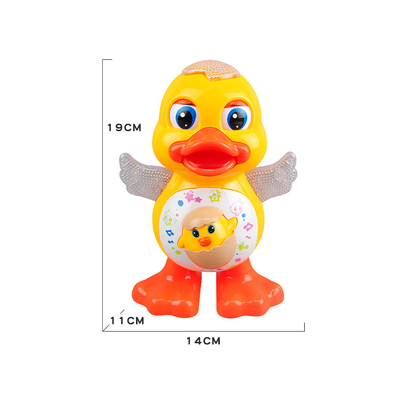 🦆 Canard interactif qui danse – Il chante, marche et clignote grâce à des lumières LED, pour les enfants à partir de 3 ans