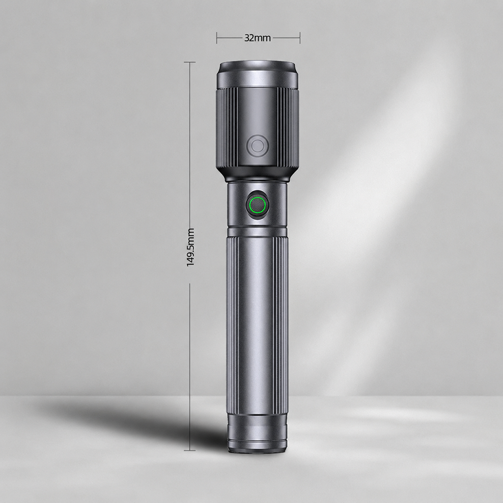 🔥50 % DE RÉDUCTION🔦 Lampe torche rechargeable à focale variable – Faisceau réglable pour le camping, les travaux de bricolage et les situations d'urgence