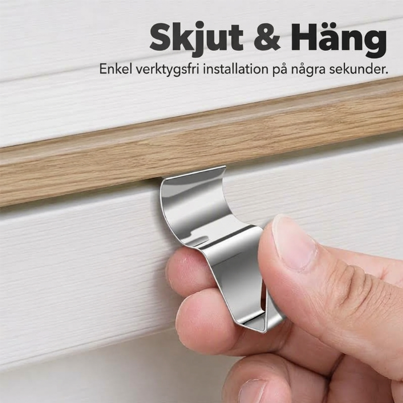 🧱 50 % DE RÉDUCTION ! 🏠 Crochets de fixation résistants en acier inoxydable 304 pour revêtements en vinyle – installation sans perçage pour les décorations d'extérieur 🔩