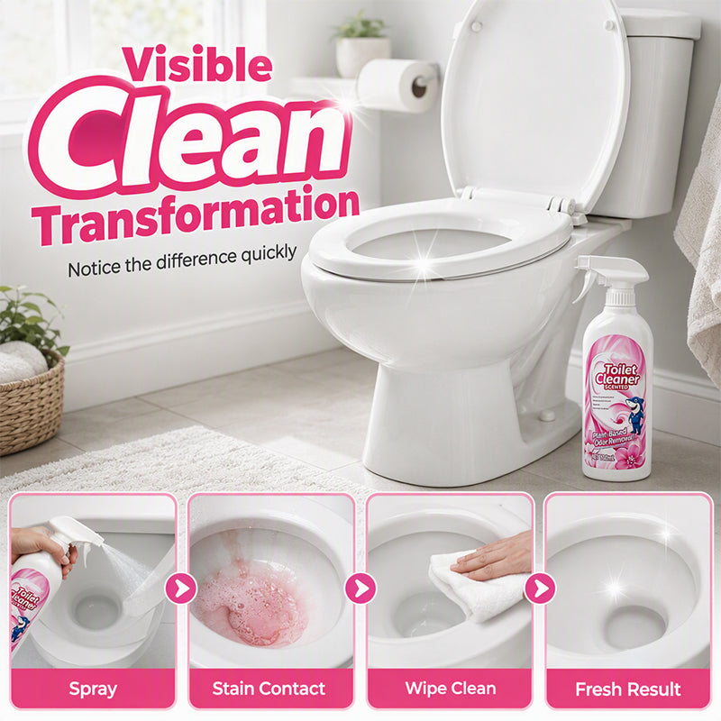 🔥 50% DE RÉDUCTION ! ✨Nettoyant puissant pour toilettes, pour un nettoyage en profondeur