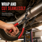⏳Offre à durée limitée : 50 % de réduction⏰ Pince coupante pour tuyaux d'échappement avec mécanisme à chaîne, pour la réparation automobile ⛓️✂️