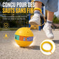 🎁Nouveautés : 50 % de réduction💥Jouet pour enfants « Skip Ball » clignotant à LED, à enfiler à la cheville, avec manchon en mousse souple, pour l'entraînement à l'intégration sensorielle