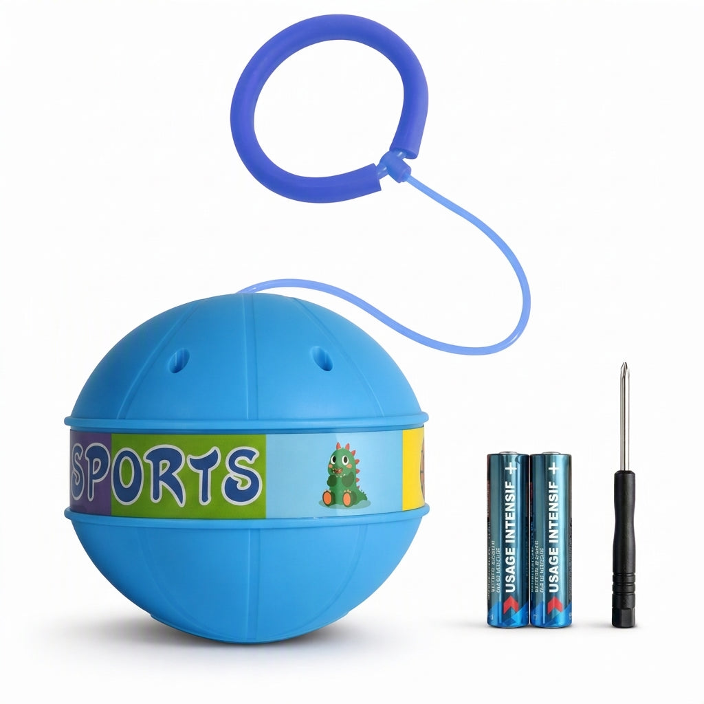 🎁Nouveautés : 50 % de réduction💥Jouet pour enfants « Skip Ball » clignotant à LED, à enfiler à la cheville, avec manchon en mousse souple, pour l'entraînement à l'intégration sensorielle