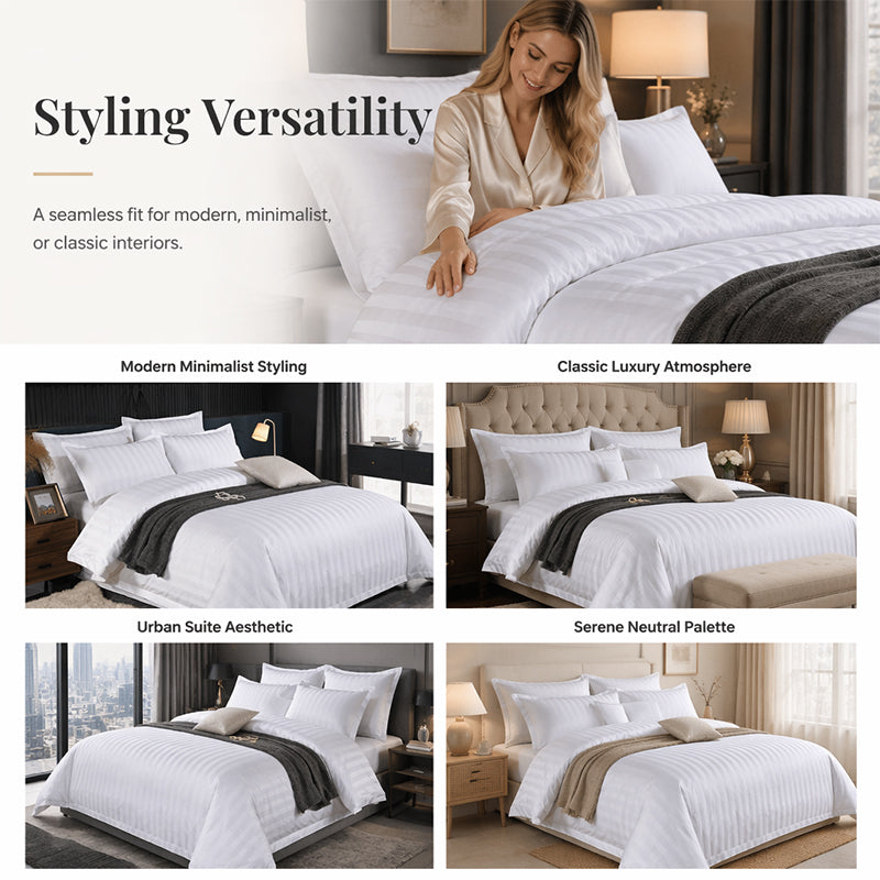 ☁️ 50 % DE RÉDUCTION !  🛏️ Ensemble de literie « style hôtel » – Un confort haut de gamme pour des nuits de rêve, apportez le confort d'un hôtel cinq étoiles à votre chambre ✨