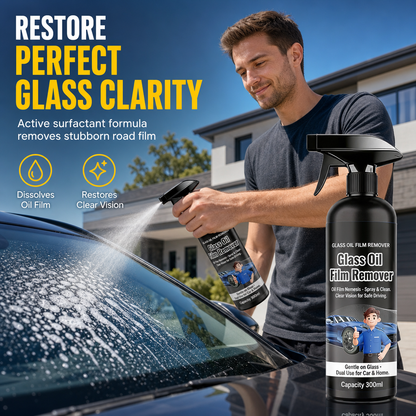 🚗💧 PROMO FLASH : 50% DE RÉDUCTION ! Spray Nettoyant Anti-Film d'Huile pour Pare-Brise 300 ml – Dégraissant Puissant & Anti-Éblouissement for une Visibilité Cristalline de Jour Comme de Nuit ✨