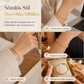 🌀 50 % DE RÉDUCTION ! 🌟 Bracelet infini torsadé de type Möbius – fermoir coulissant et ajustable en douceur & double texture au fini brillant haut de gamme 💫