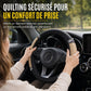 🚗 50% DE RÉDUCTION! ✨ Housse de volant en strass – Scintillante & luxueuse ✨