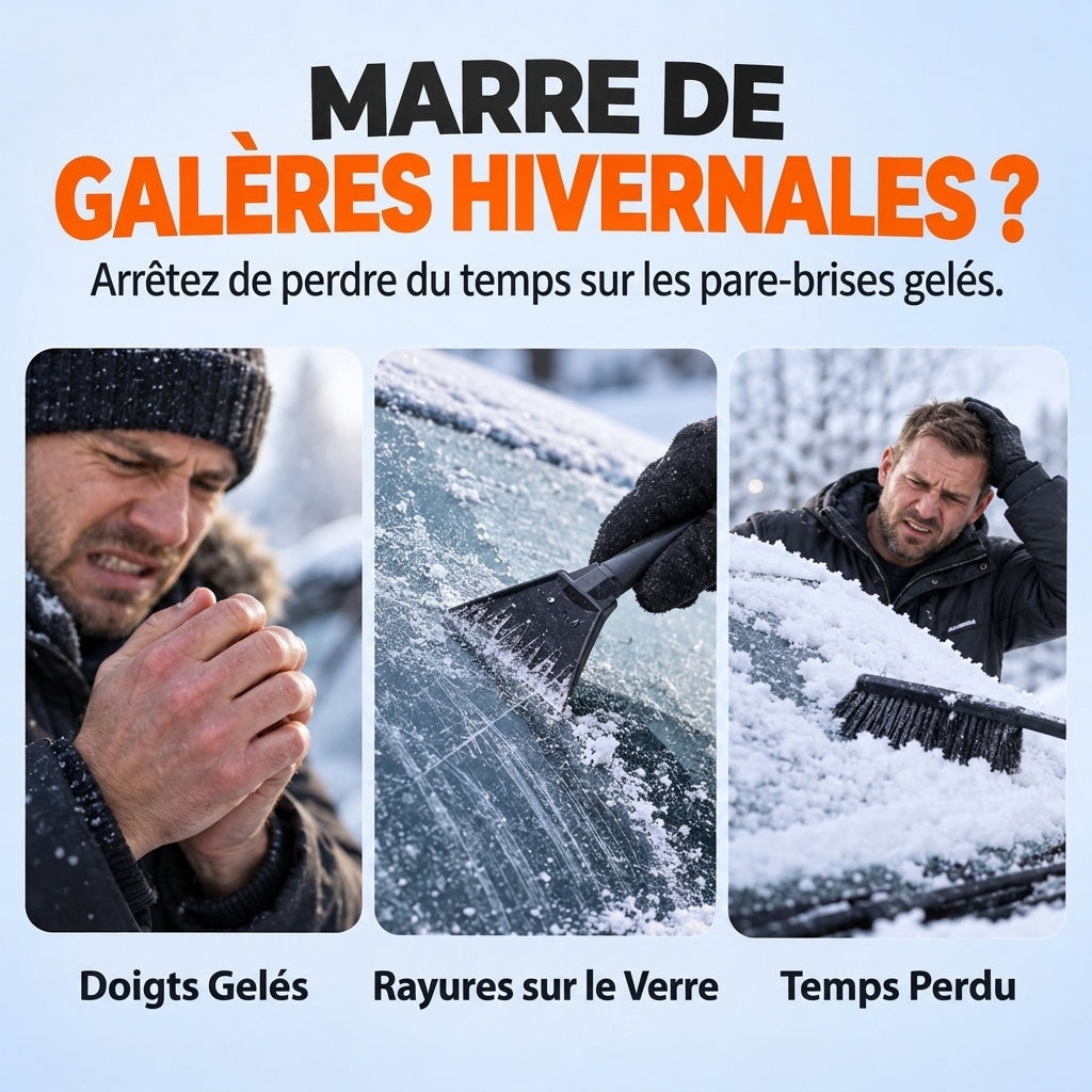 🚗❄️ Housse de Pare-Brise Voiture 4 Saisons Épaissie – Anti-Givre Magnétique, Protection UV & Rétroviseurs Intégrés