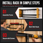 📢📢 50 % DE RÉDUCTION !! ⏰ Organisateur mural ultra-résistant pour outils électriques et support de rangement pour perceuses de garage