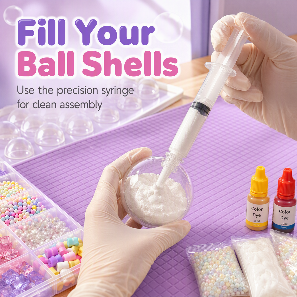 📢📢50 % DE RÉDUCTION !! ⏰Kit de bricolage pour fabriquer une balle anti-stress en argile, jouet fait main pour enfants