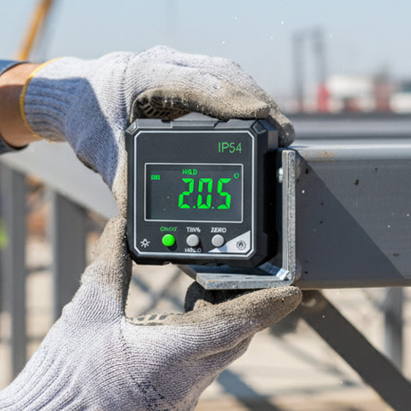 ⚡ 50 % DE RÉDUCTION ! ✨ Inclinomètre et goniomètre numérique magnétique IP54 avec écran LCD rétroéclairé 📐