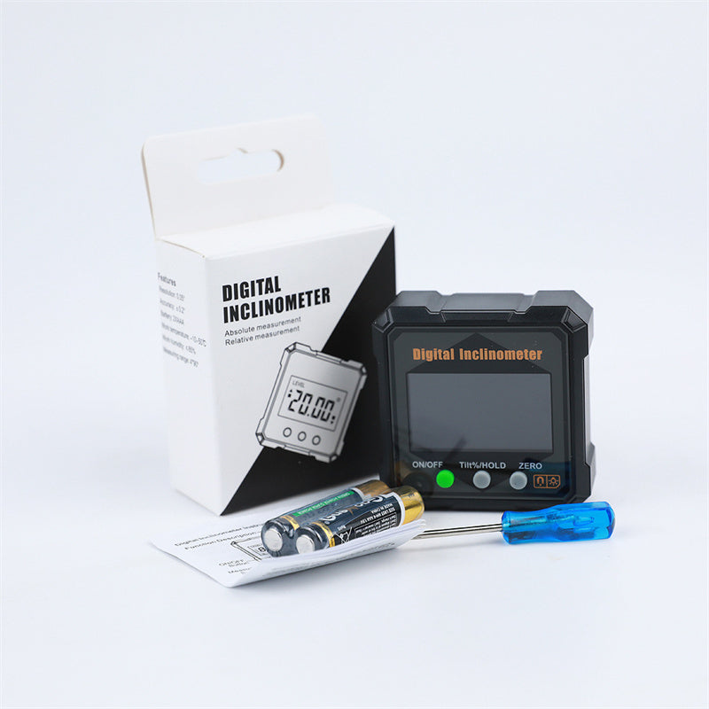 ⚡ 50 % DE RÉDUCTION ! ✨ Inclinomètre et goniomètre numérique magnétique IP54 avec écran LCD rétroéclairé 📐