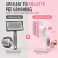 🆕Brosse de toilettage à picots en acier inoxydable pour chiens et chats💫Peigne démêlant et anti-mue pour poils morts