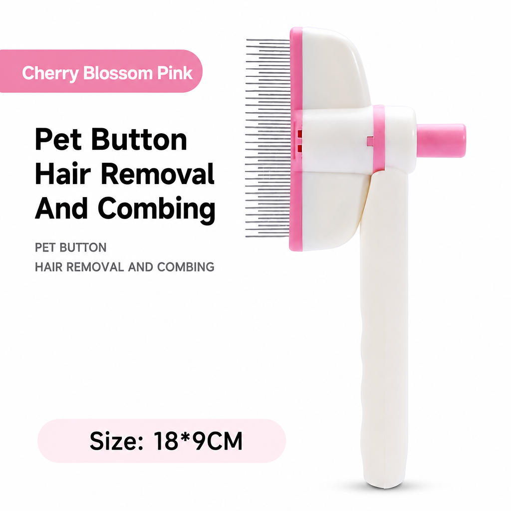 🆕Brosse de toilettage à picots en acier inoxydable pour chiens et chats💫Peigne démêlant et anti-mue pour poils morts